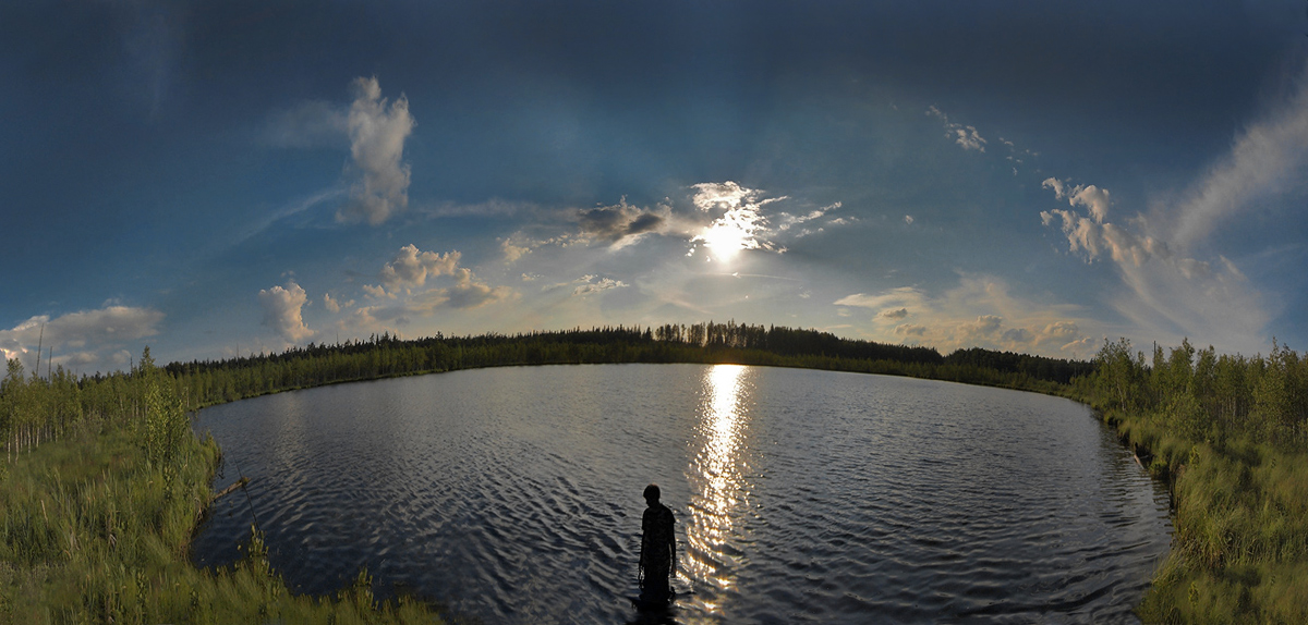 photo "On the lake." tags: landscape, summer, water