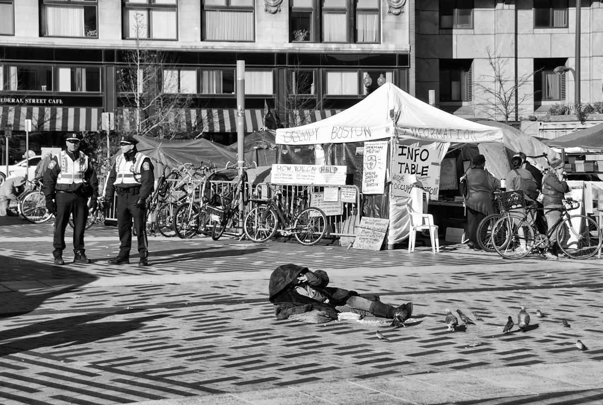 photo "Occupy Boston 1" tags: genre, city, 