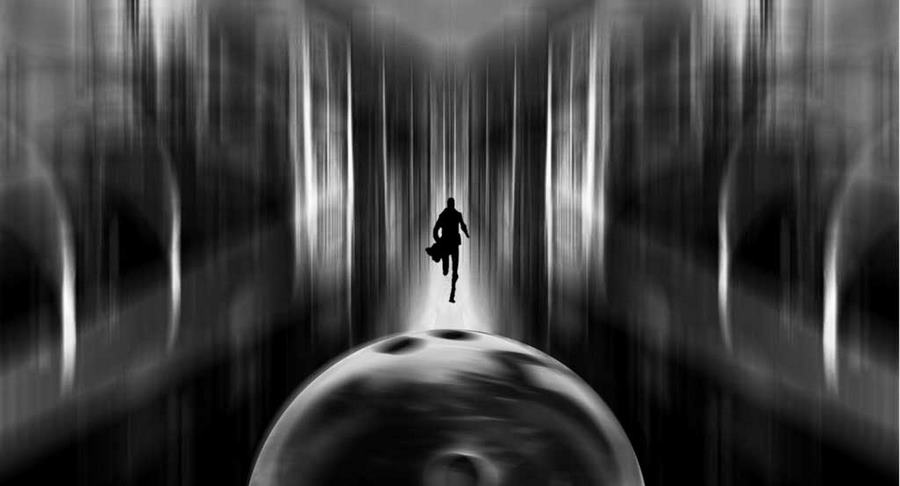 фото "Strike..." метки: digital art, черно-белые, 
