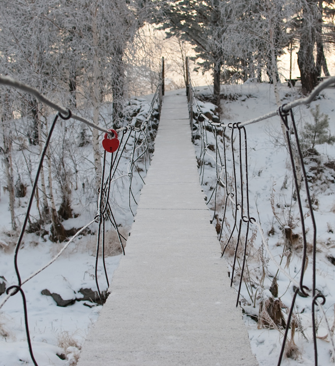 photo "RED and black" tags: landscape, misc., winter