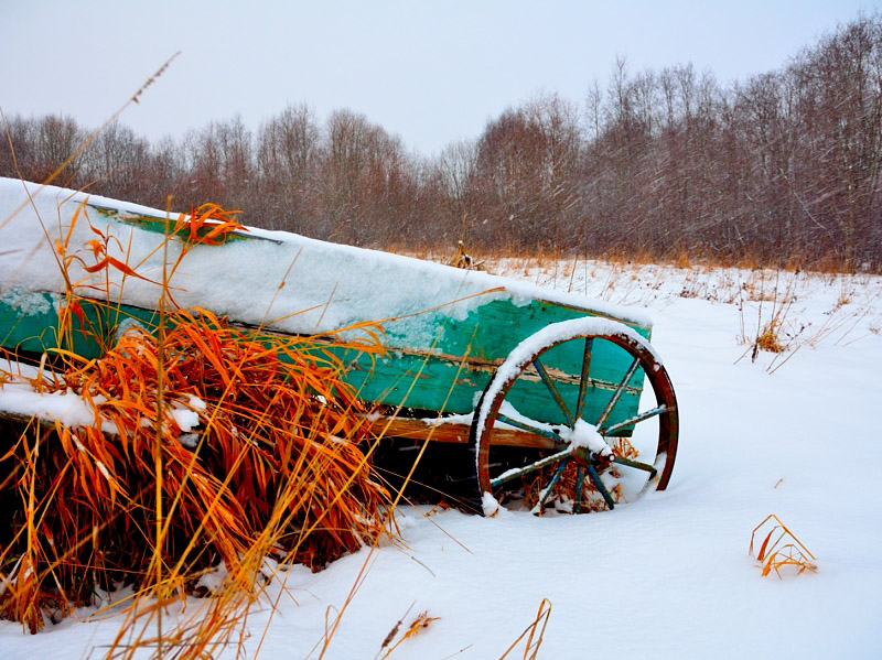 фото "The boat" метки: пейзаж, фрагмент, зима