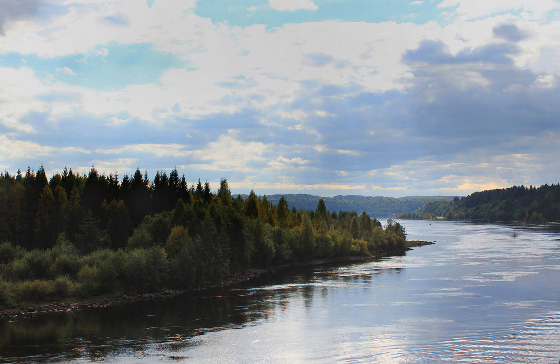 photo "The river twists and turns." tags: landscape, autumn, water