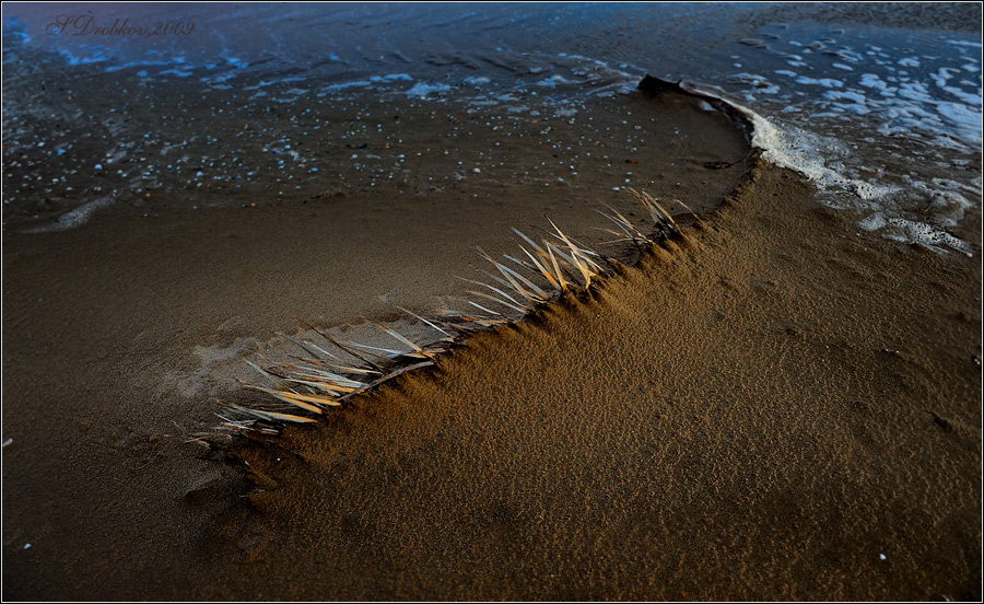 photo "Respiración del viento de atargecer" tags: landscape, sunset, water