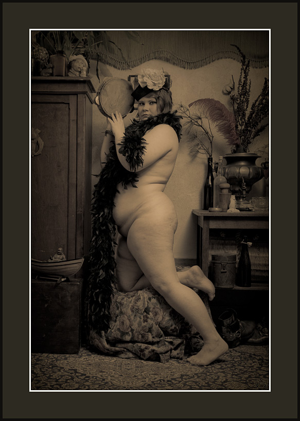 photo "Tambourine player, 2011" tags: nude, old-time, 