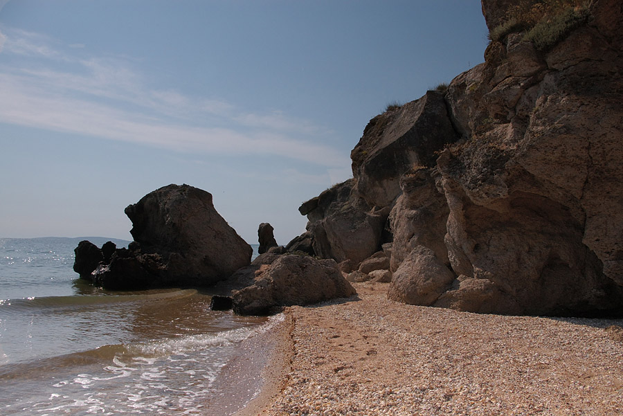 фото "Камни Азовского моря." метки: пейзаж, вода, лето