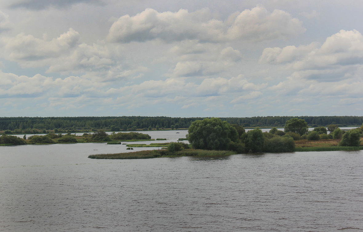 photo "Volga expanses (outside the city Kostroma)." tags: landscape, summer, water