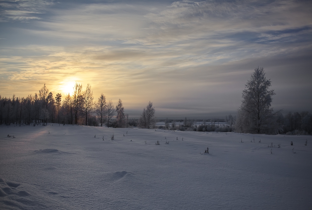 фото "15 минут до снегопада" метки: пейзаж, зима