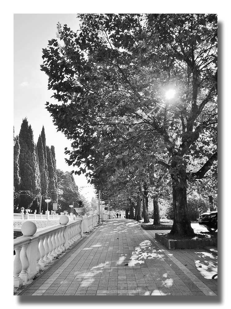 photo "***" tags: black&white, city, 