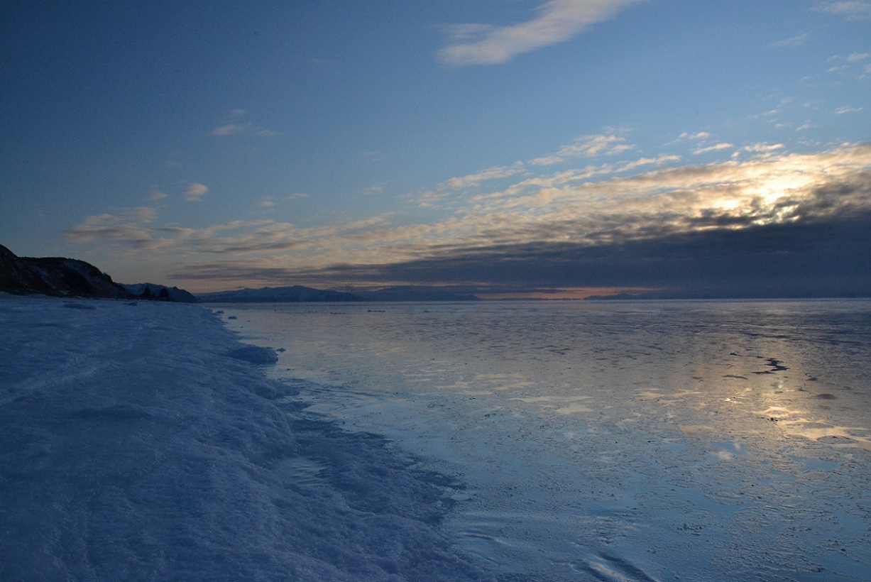 фото "Холодный снимок или Замерзает море 2" метки: пейзаж, вода