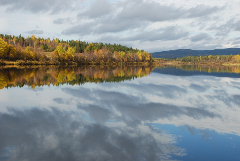 photo "Autumn river" tags: landscape, autumn, water