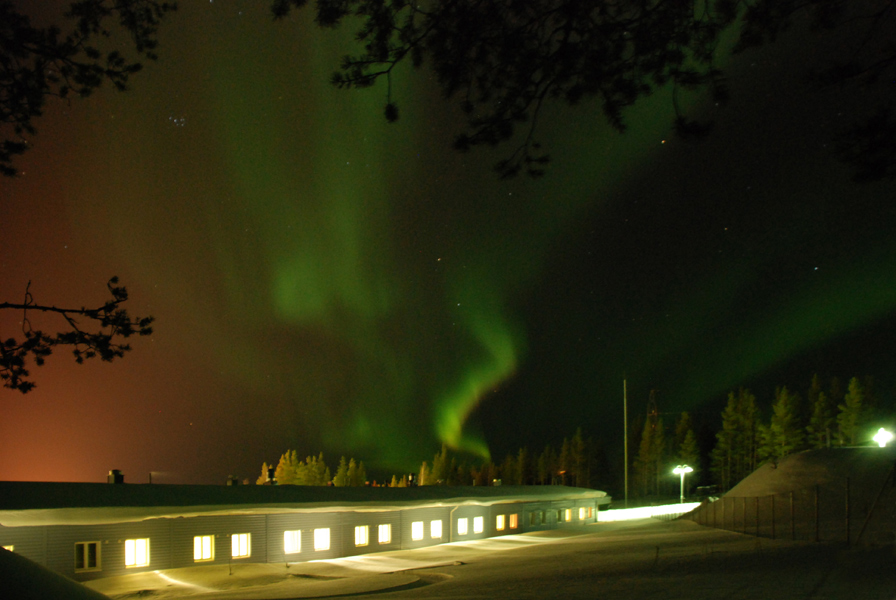 photo "Aurora Borealis" tags: landscape, night, winter