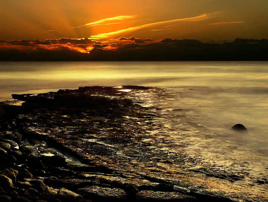 фото "Freeman, you will always love the sea" метки: пейзаж, вода, закат