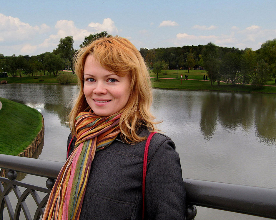 photo "A smile." tags: portrait, landscape, autumn, woman, Царицыно, улыбка