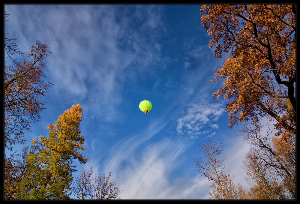 фото "Точка в небе" метки: пейзаж, облака, осень