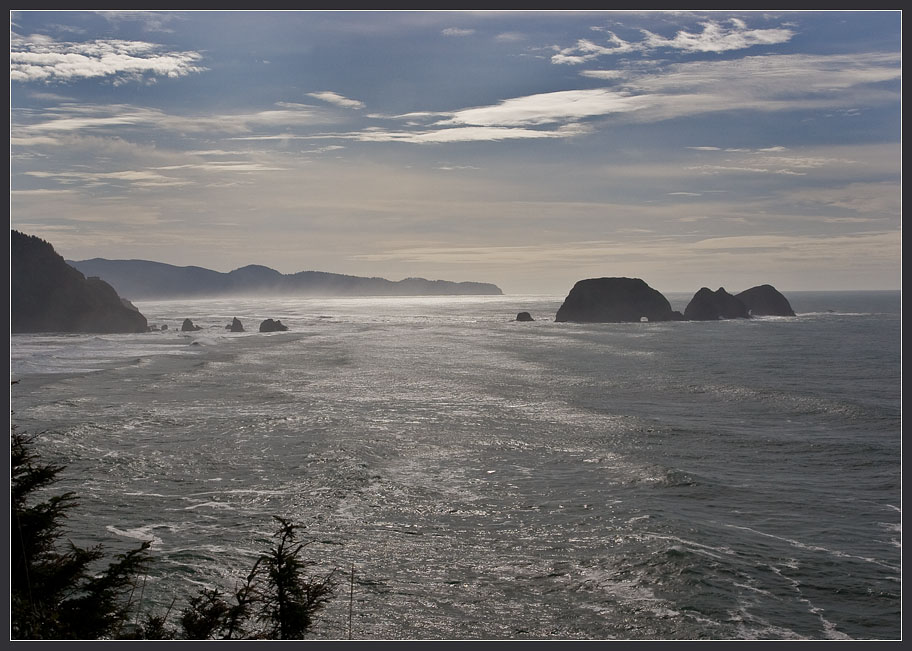 photo "Silver ocean" tags: landscape, sunset, water