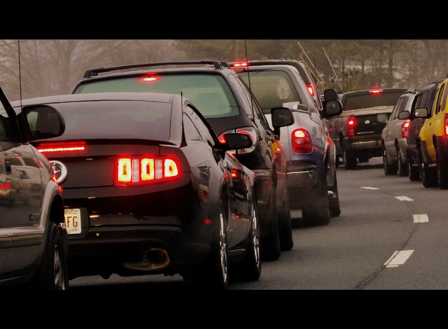 photo "Traffic" tags: travel, city, North America