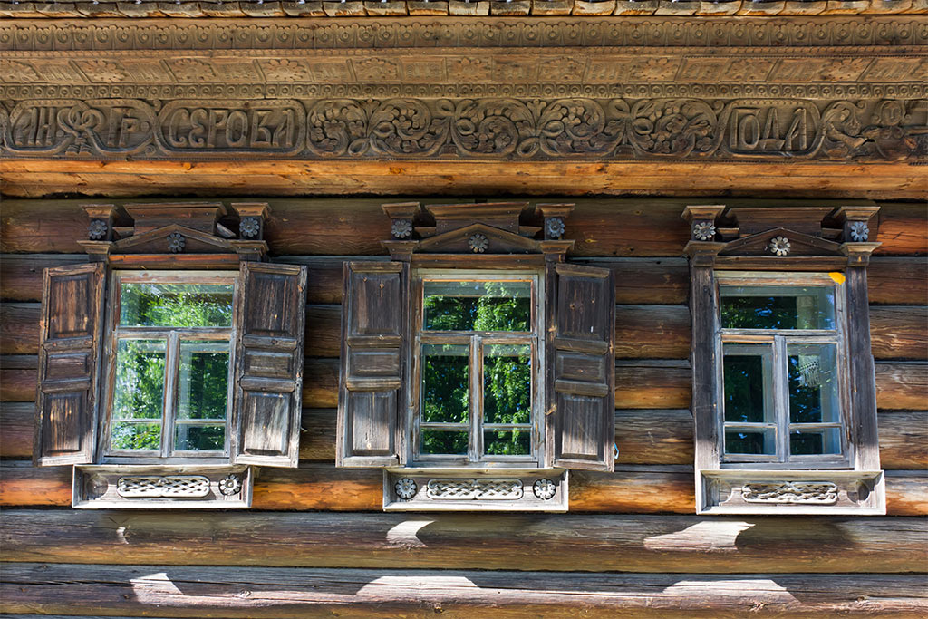 photo "Windows" tags: old-time, fragment, 