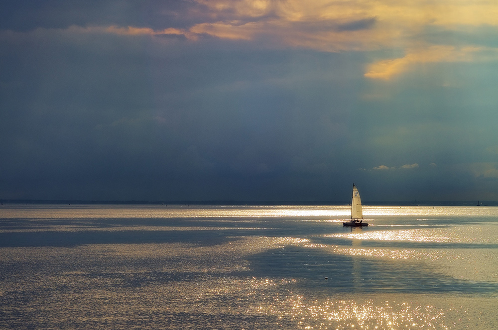 photo "Before the storm" tags: landscape, water