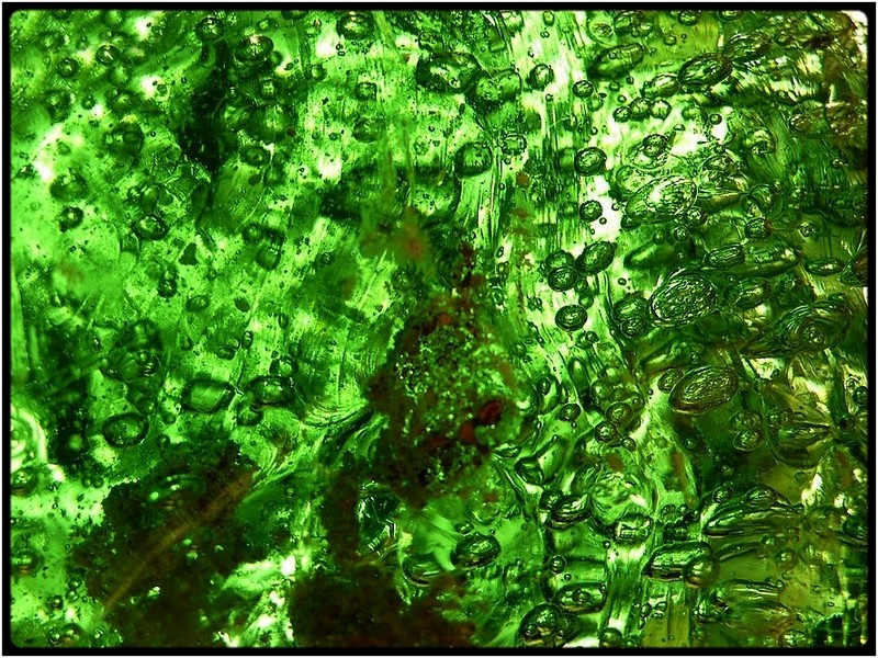 photo "green glass 2" tags: macro and close-up, abstract, 