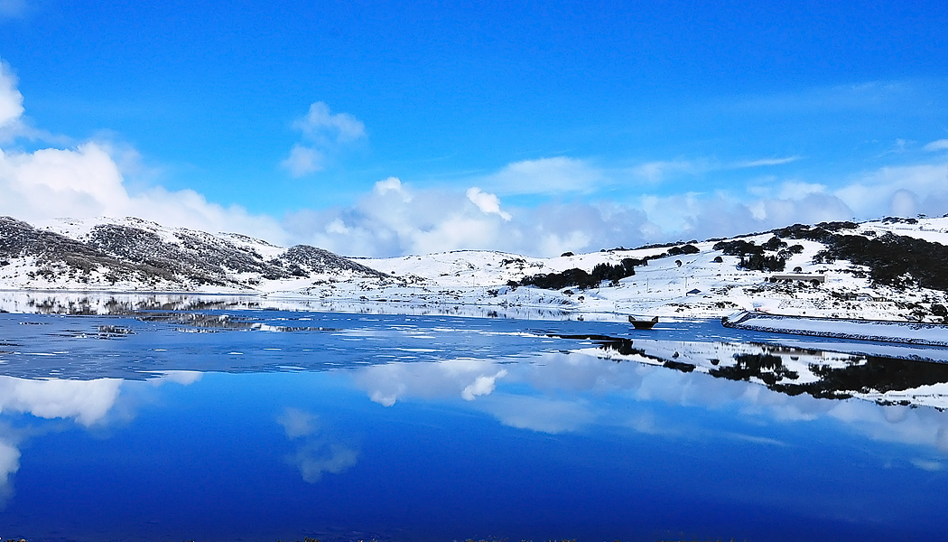 фото "Cold reflection" метки: пейзаж, вода, зима