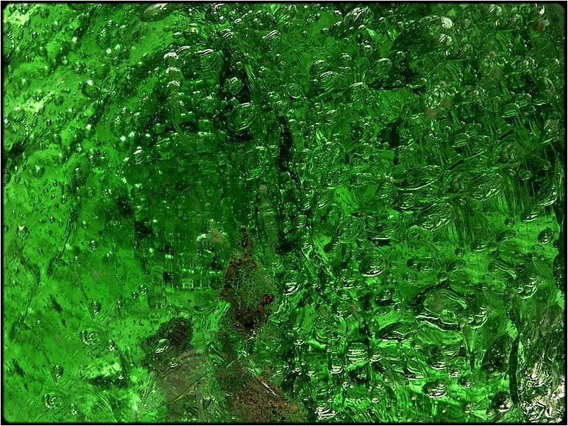 фото "green glass 3" метки: макро и крупный план, абстракция, 