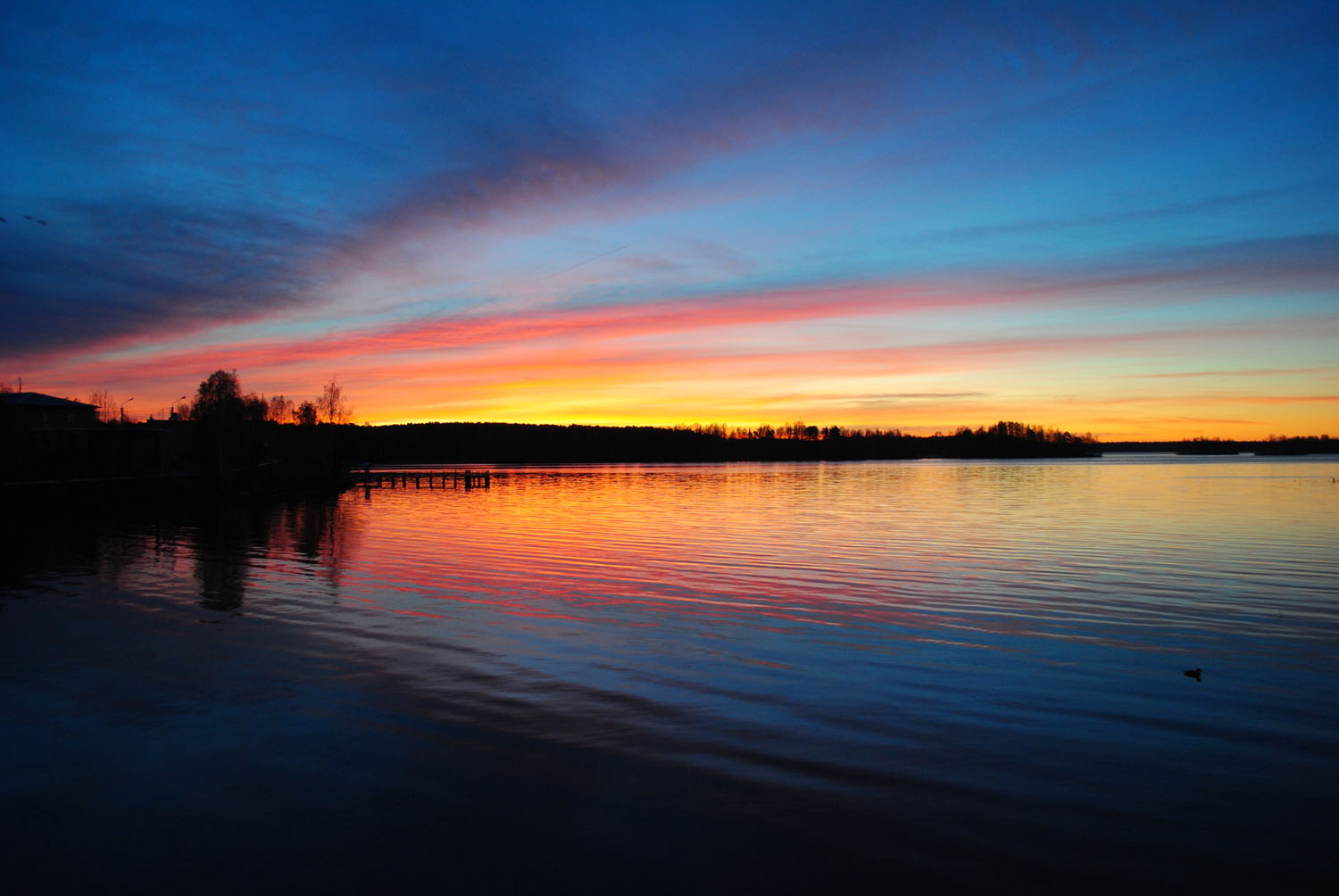 фото "Перед восходом" метки: пейзаж, вода, закат