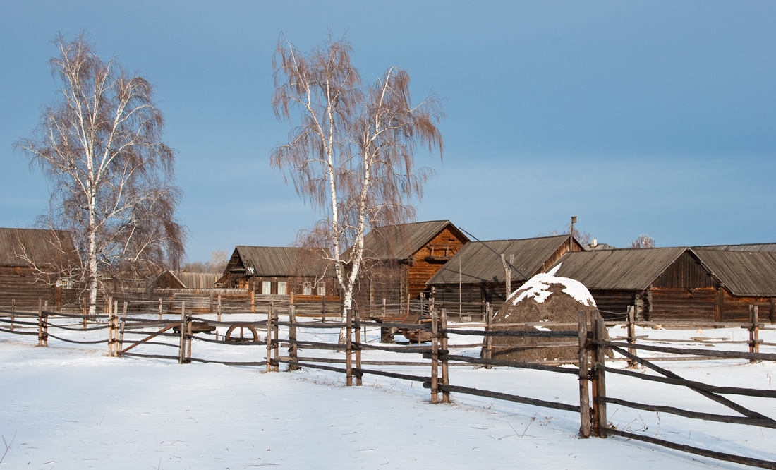 фото "Огородами" метки: архитектура, пейзаж, зима