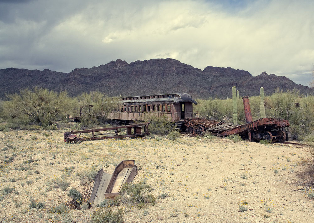 photo "Abandoned town" tags: landscape, travel, North America