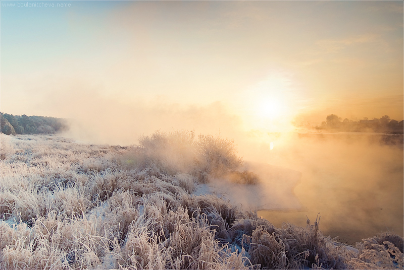 photo "Winter sunrise 2" tags: landscape, sunset, winter