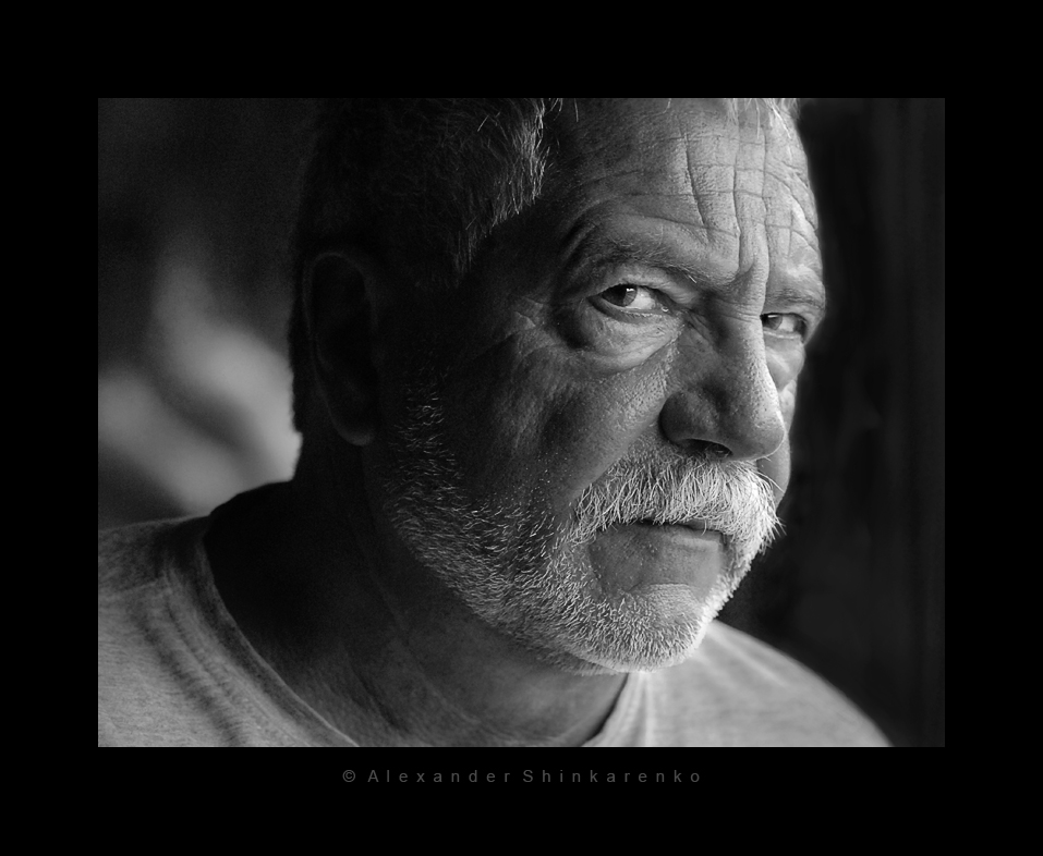 photo "***" tags: portrait, black&white, man