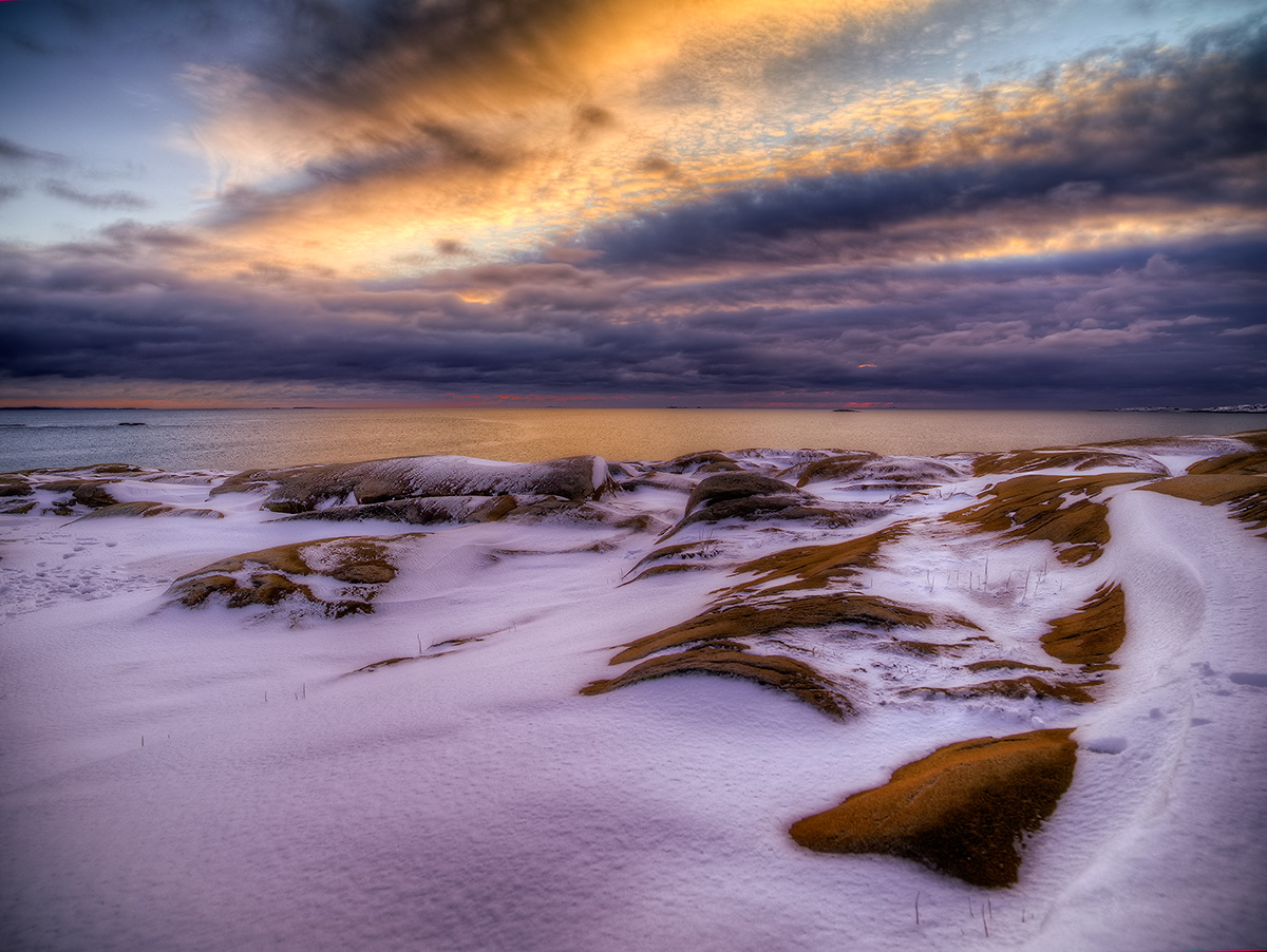 фото "After the Snowfall....." метки: пейзаж, вода, зима