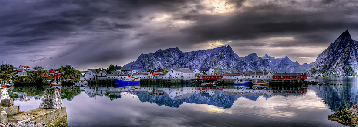 photo "Hamnøy Lofoten, Norway" tags: travel, landscape, Europe, water