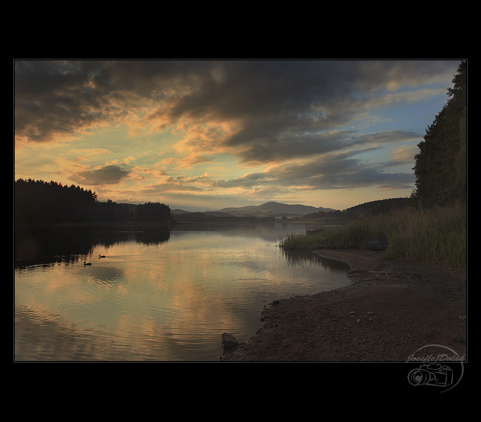 фото "low evening" метки: пейзаж, закат