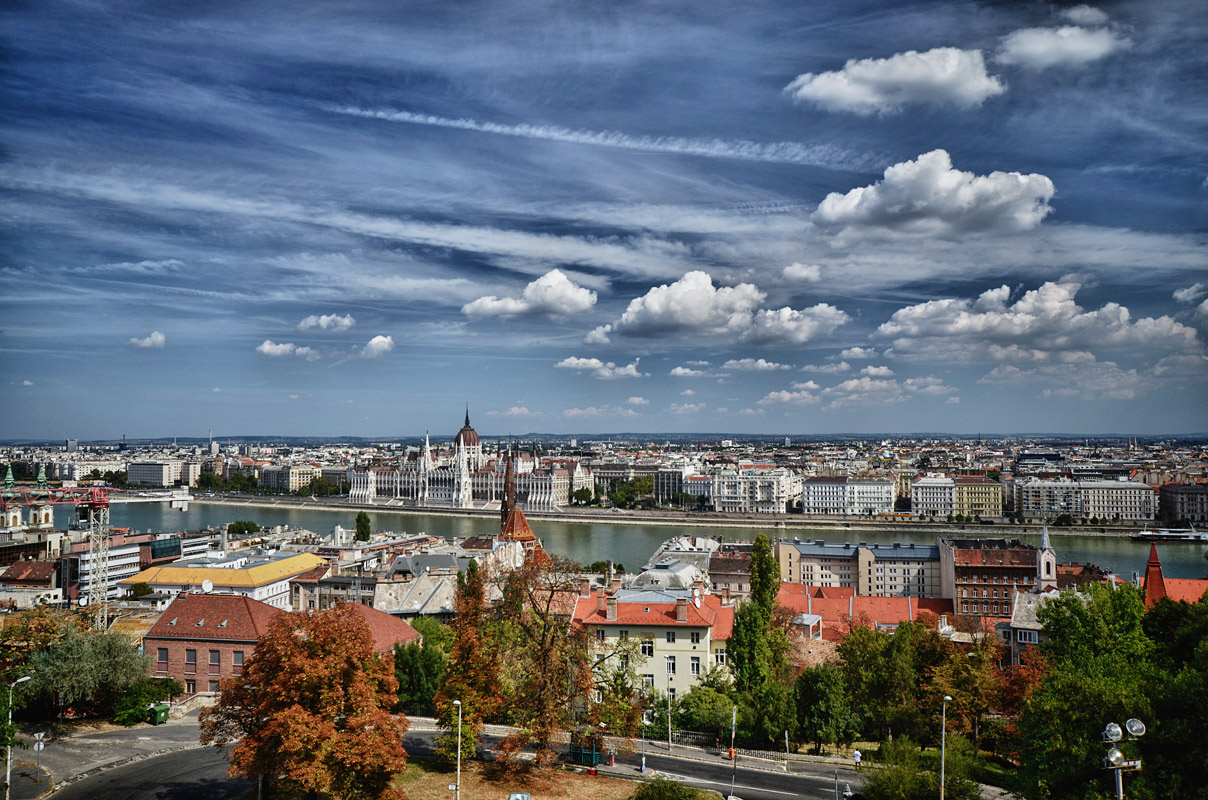 фото "Небо Будапешта" метки: путешествия, Европа