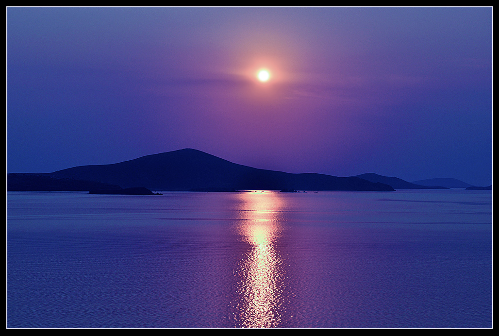 photo "ERDEK TURKIYE" tags: landscape, sunset, water