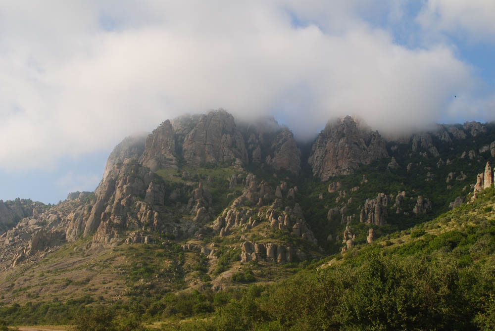 photo "***" tags: landscape, clouds, mountains