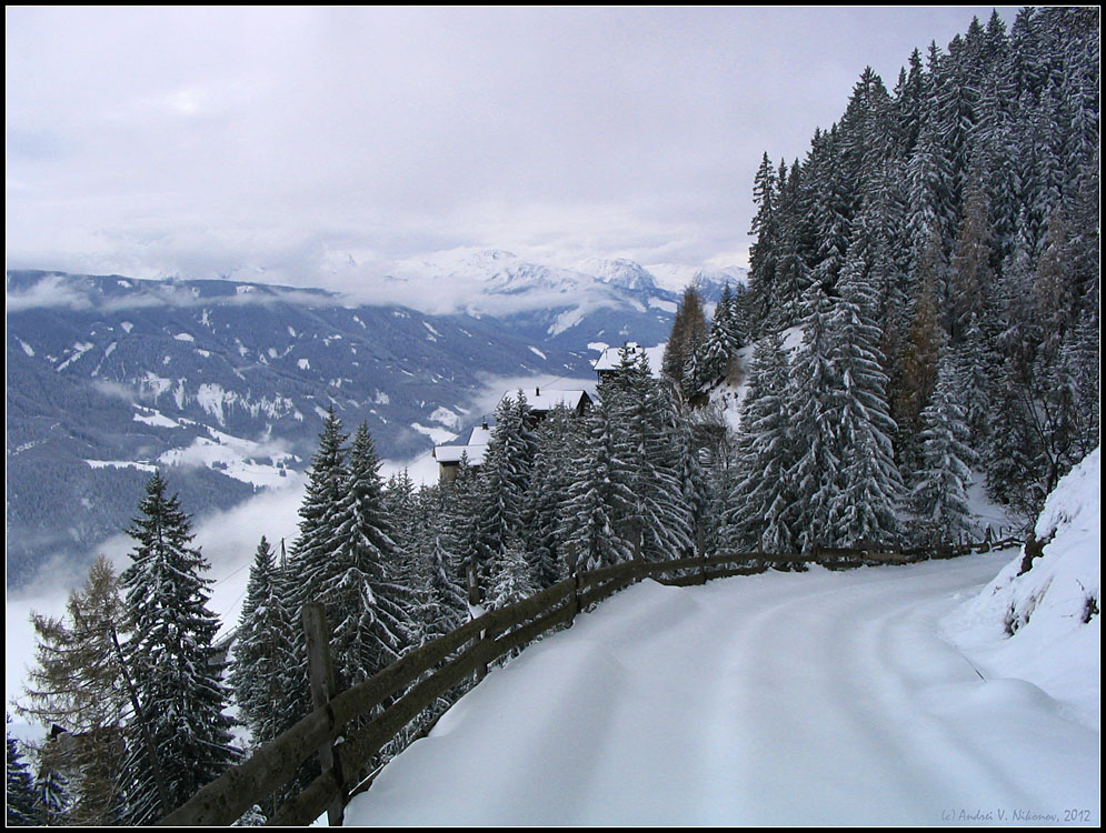 photo "A day after a snowfall" tags: landscape, winter