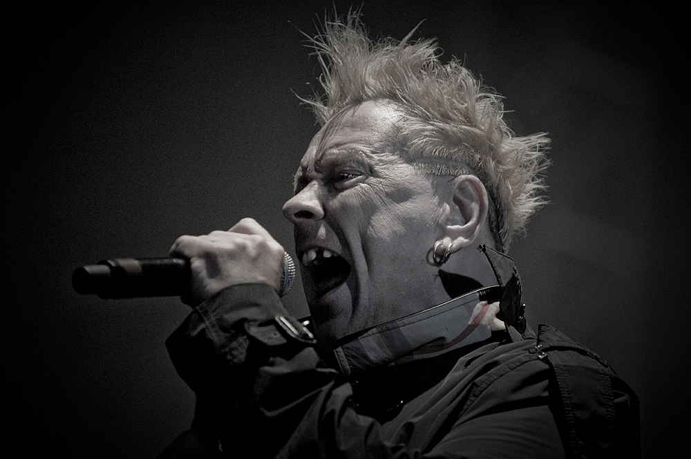photo "Johnny Rotten - a punk era legend" tags: portrait, reporting, man