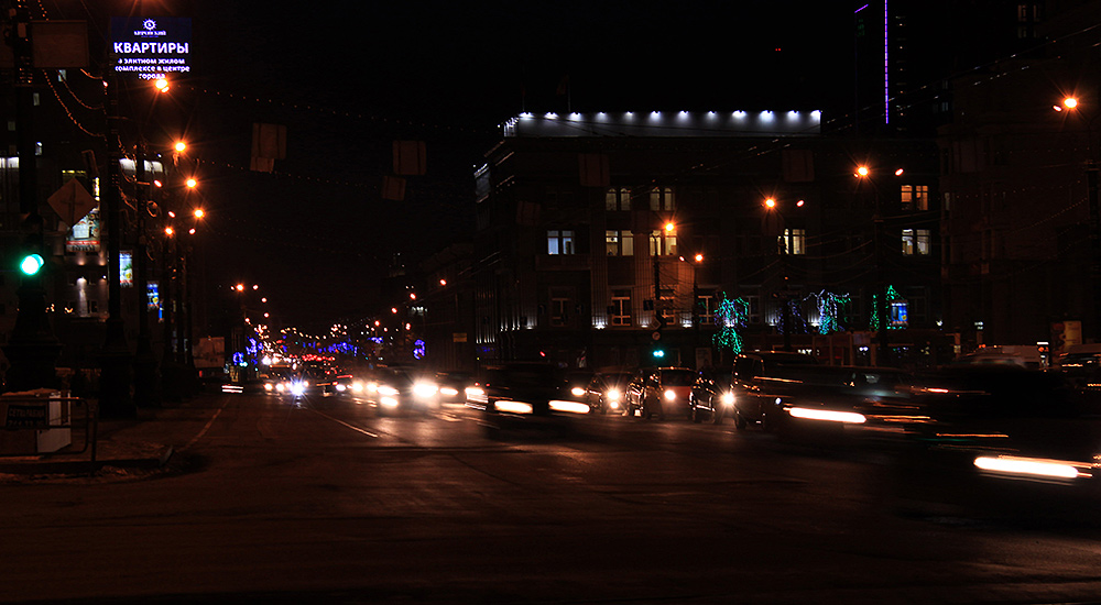 photo "Night Chelyabinsk" tags: , 