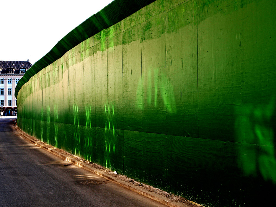 photo "Green Curve II" tags: abstract, city, 