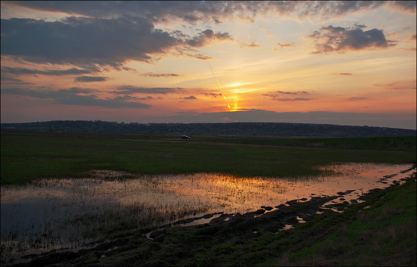 photo "***" tags: landscape, sunset