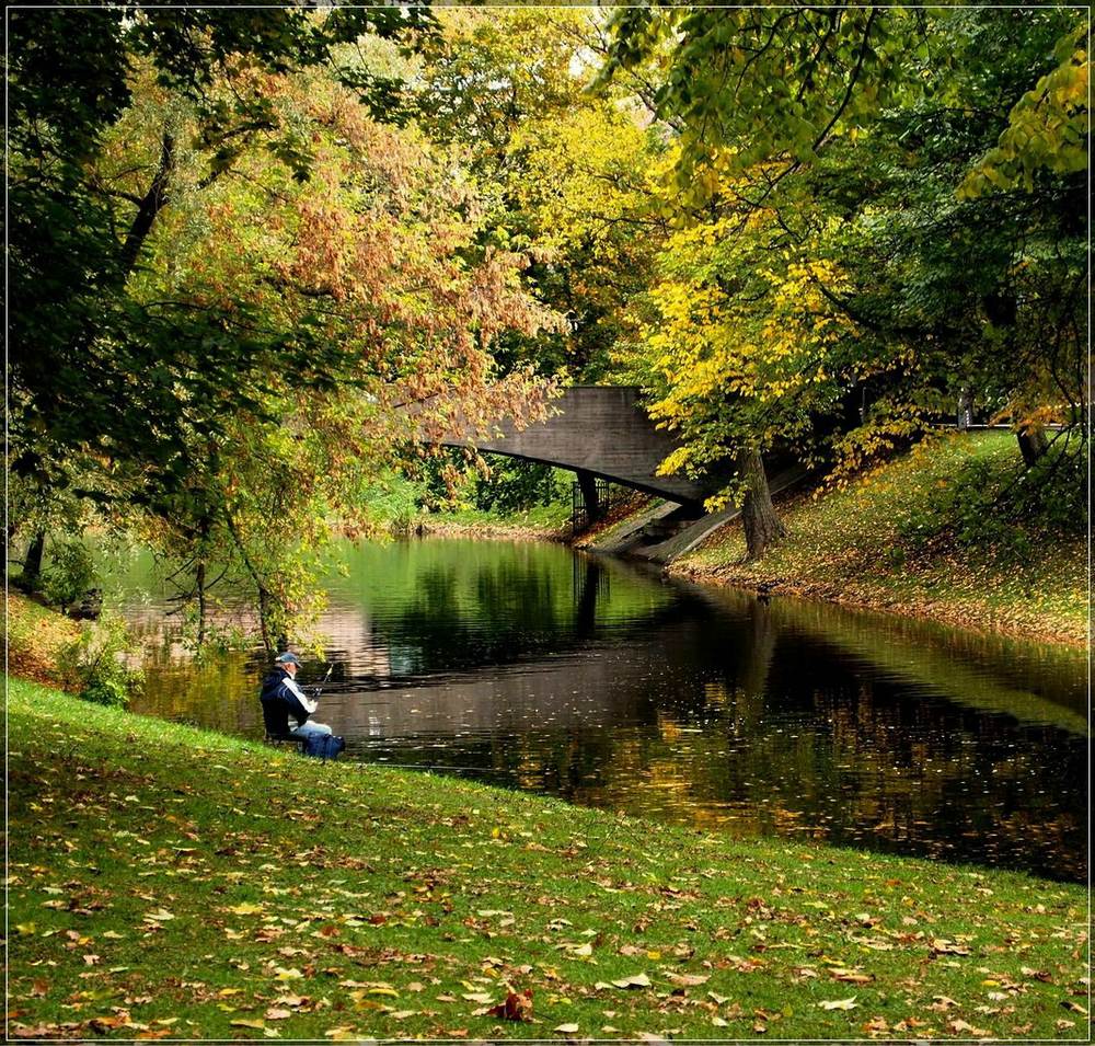 фото "Fishing" метки: пейзаж, вода, осень