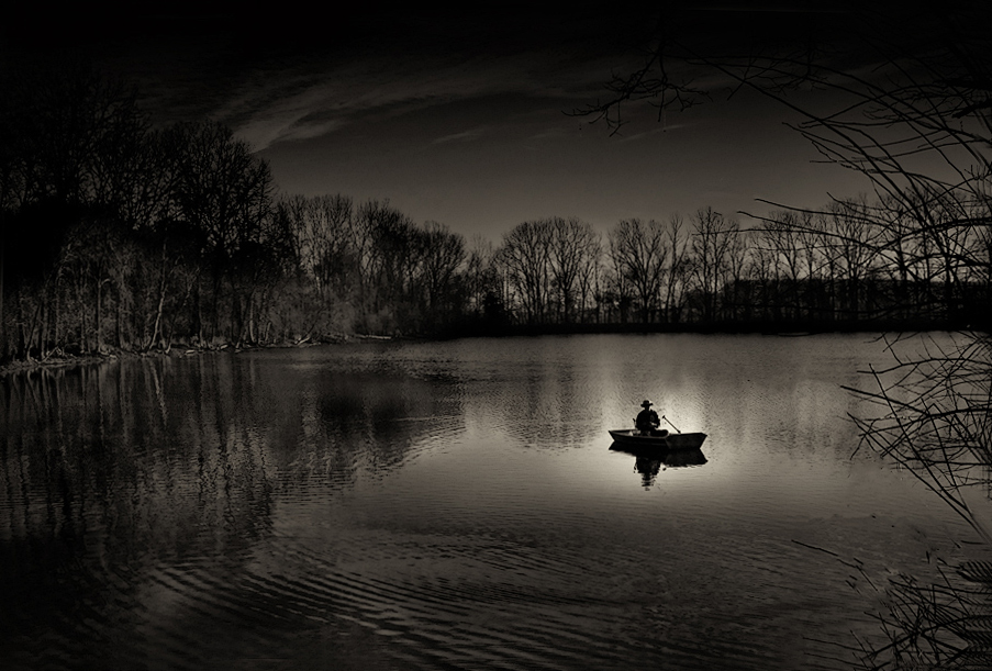 photo "The Fisherman" tags: landscape, water