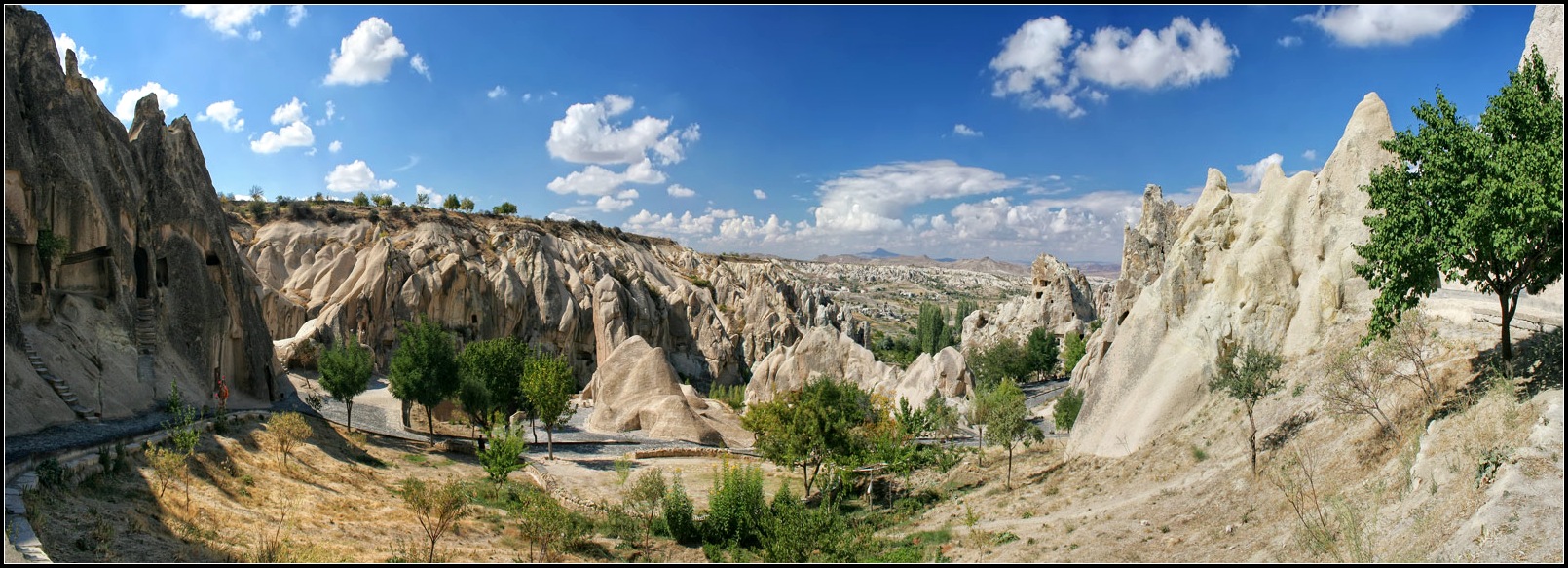 photo "Mountain panorama" tags: landscape, panoramic, mountains