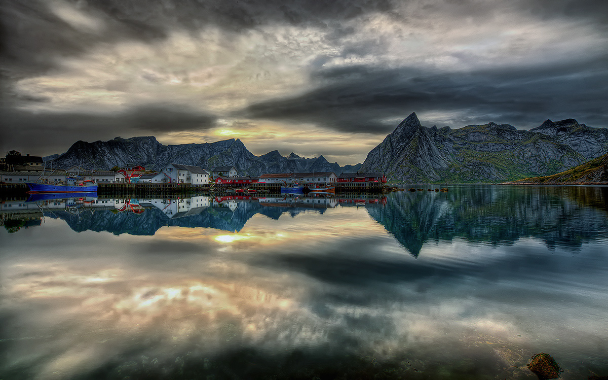 photo "Hamnøy Lofoten, Norway" tags: landscape, travel, Europe, autumn