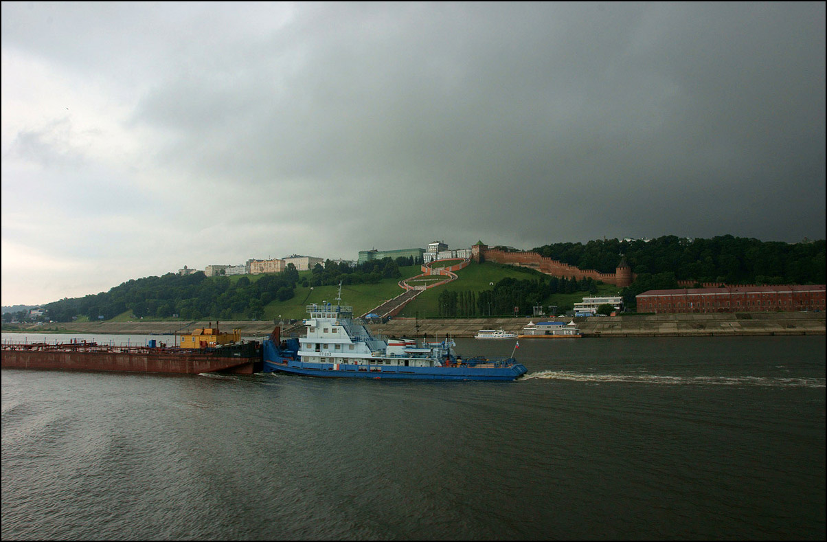 photo "After the rain. The Volga River" tags: travel, 