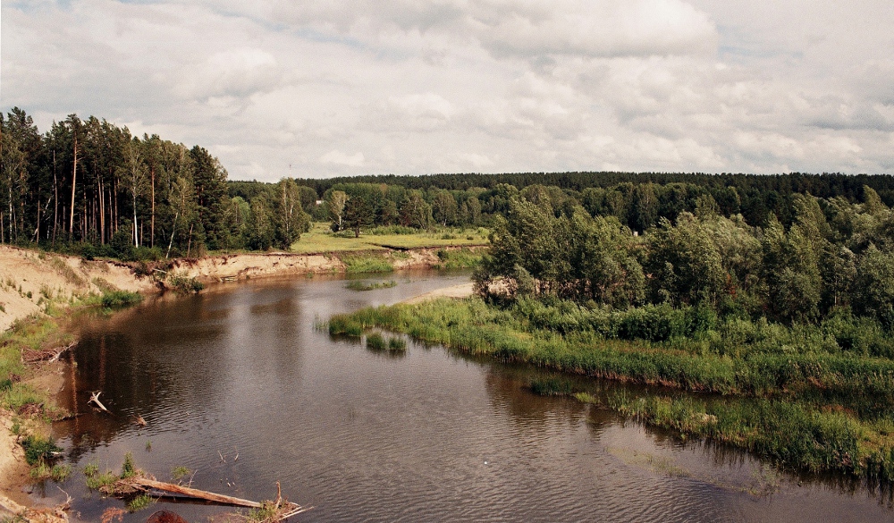 фото "река Каракан" метки: пейзаж, вода, лес