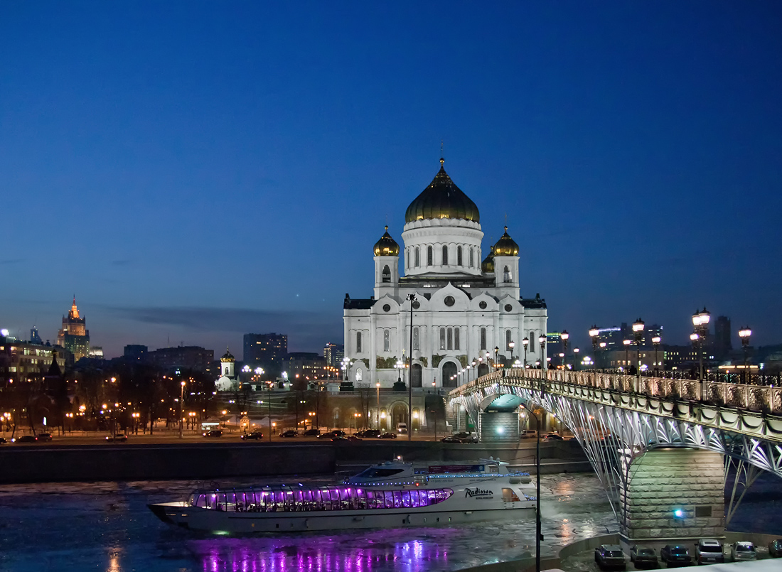 фото "Зимний вечер" метки: архитектура, город, пейзаж, 