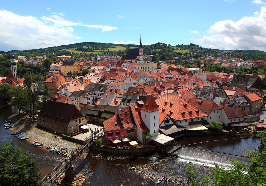 фото "Cesky Krumlov" метки: путешествия, архитектура, пейзаж, Европа