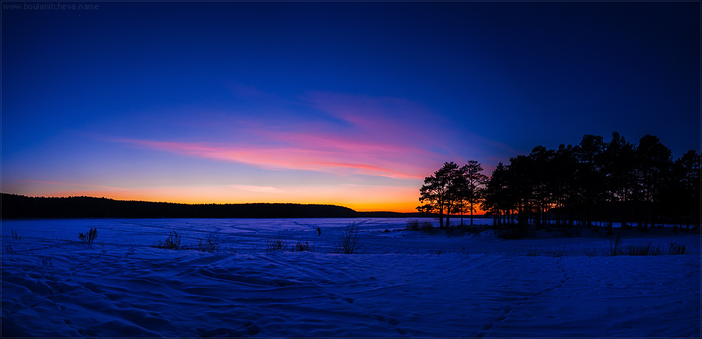 photo "Winter sunset" tags: landscape, sunset, winter